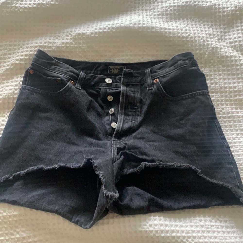 Abercrombie high rise shorts